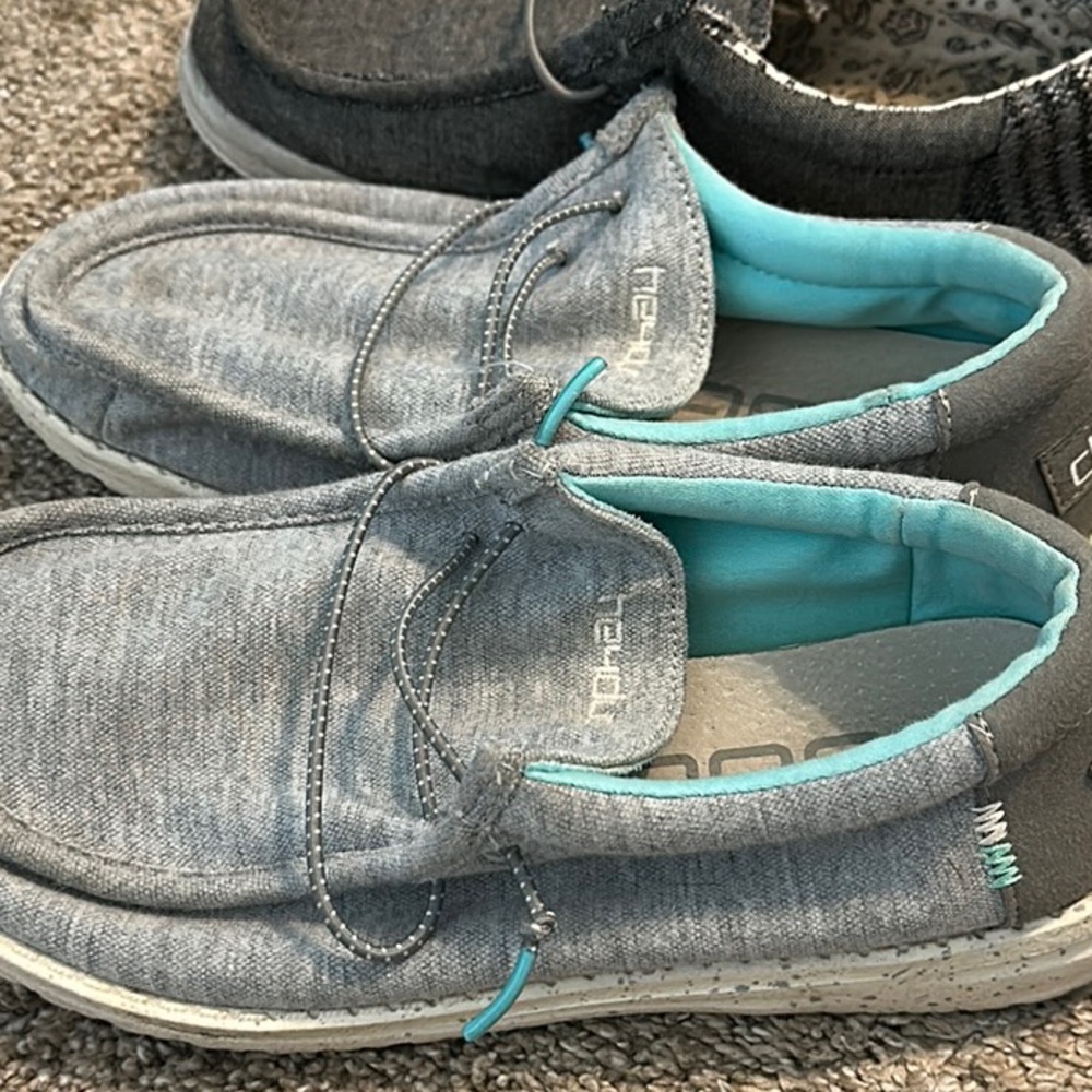 Kids Casual Shoes - Gray and Black